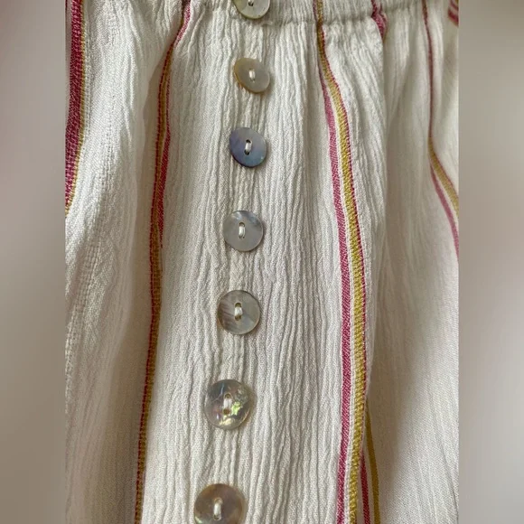 Elan International Strapless Stripe Maxi Cover-Up Dress - Picture 12 of 13